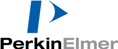 The PerkinElmer company logo featuring a stylized 'P' and the company name.