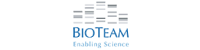 Logo of BioTeam Consulting Solutions featuring a stylized molecular structure above the company name.