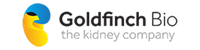 Goldfinch Bio company logo featuring a stylized goldfinch bird and text.