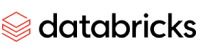 Databricks logo in a horizontal layout, featuring the red icon and the company name.
