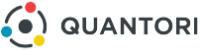 Logo for Quantori, featuring a circular design with colored dots and the text 'QUANTORI' to the right.