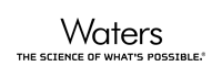 The Waters company logo in black, displayed with stylized, elegant font.