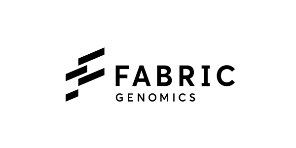 Logo of Fabric Genomics, a company specializing in genomics and healthcare technology solutions.