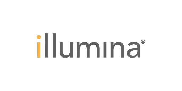 The logo of Illumina, a biotechnology company specializing in genomics and DNA sequencing. The design features the word 'illumina' in stylized grey and gold lowercase letters on a white background.