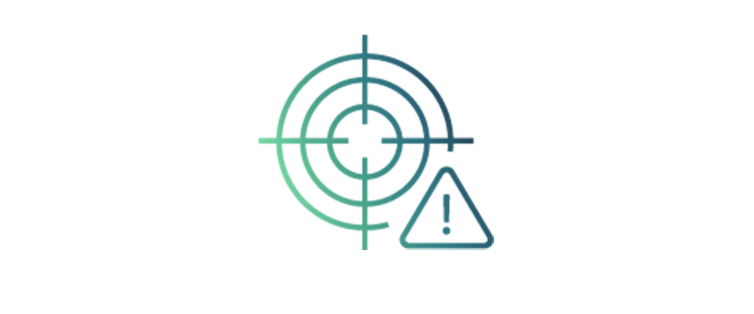 An icon representing healthcare and life sciences machine learning, featuring a gradient color silhouette of a bottle, suitable for use in AI/ML and health-related AWS materials.
