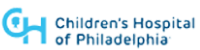 Logo of the Children's Hospital of Philadelphia with stylized blue 'CH' and hospital name text.