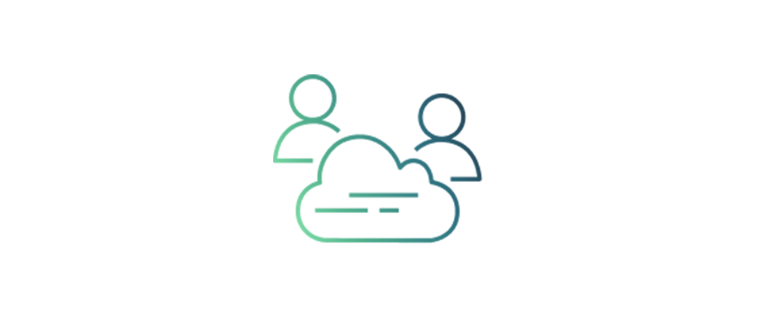 A visual illustration representing research data in the healthcare and life sciences sector, featuring a green to blue gradient square. Suitable for use in AI/ML and machine learning in health contexts.