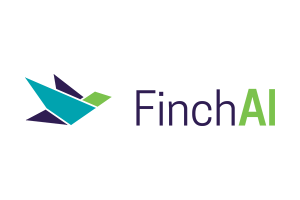 Logo of Finch AI featuring a stylized origami bird and the text 'FinchAI'.