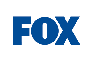 Blue FOX logo on a white background.