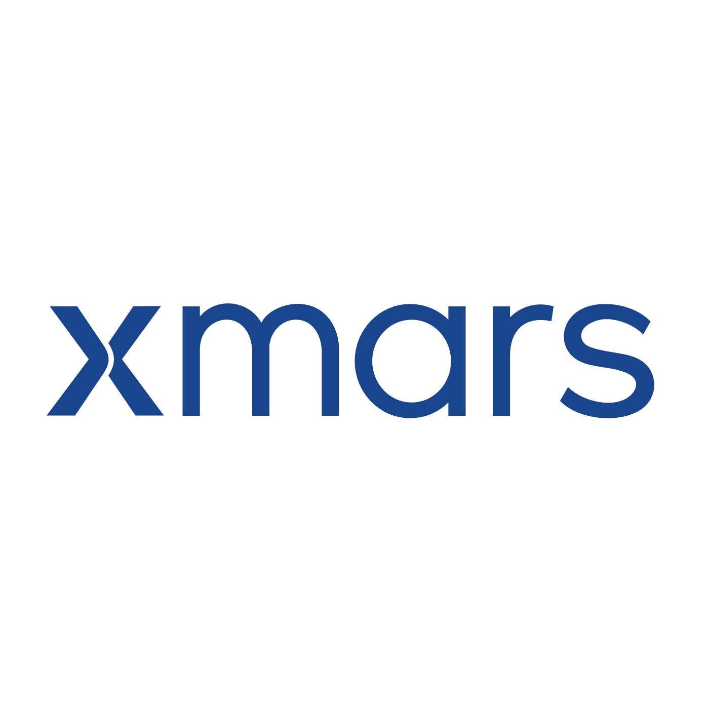 Blue text logo reading "xmars" on a white background.