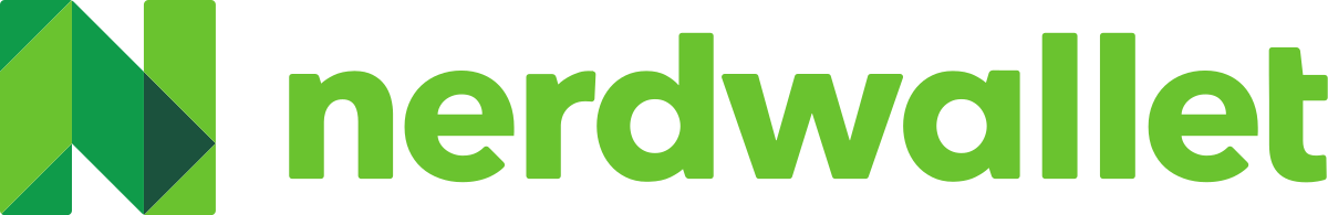 NerdWallet horizontal logo in green, displaying the company name with a stylized 'N' icon on the left.