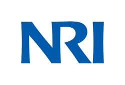 NRI blue logo representing the Osaka region, displayed on a white background.