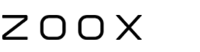 Zoox company logo in black text on a transparent background.