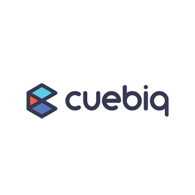 Cuebiq company logo displayed on a white background.