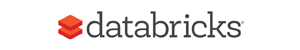 Databricks logo featuring stacked red blocks and text.