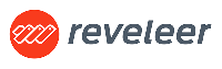 Logo of Reveleer featuring a stylized red icon and the company name in gray text.