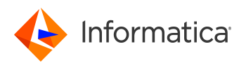 The Informatica logo, featuring an orange geometric symbol with a blue triangle and the word 'Informatica' in black text.