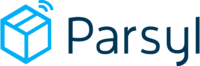 Parsyl logo with a blue box icon and the text 'Parsyl' to the right.