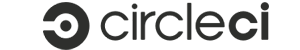 CircleCI logo in black on a transparent background