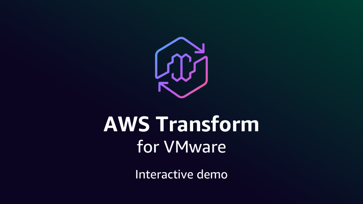AWS Transform for VMware | AWS