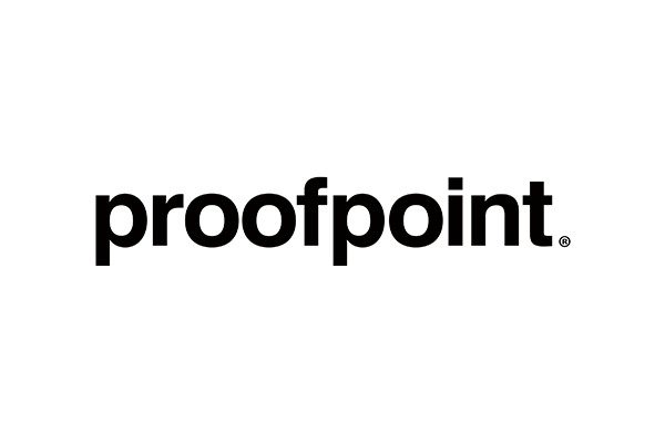 The Proofpoint logo in black text on a white background.