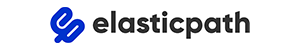 Elastic Path logo with a blue stylized "e" icon.
