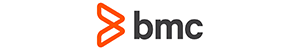 BMC logo with an orange abstract symbol next to the text "bmc" in black.
