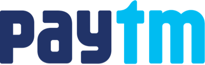 The official logo of Paytm, displaying the word 'paytm' in lowercase letters with a gradient color scheme from dark blue to light blue.
