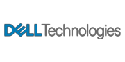 Dell Technologies logo with "Dell" in blue and "Technologies" in gray text.