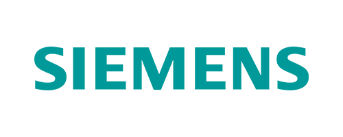 The Siemens company logo in teal text on a white background.