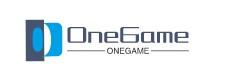 OneGame logo featuring blue text and icon on a white background.