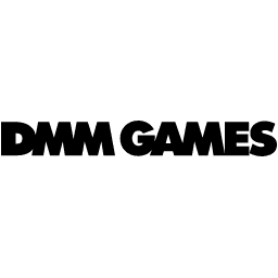 The logo for DMM GAMES, showing the brand name in bold black letters on a transparent background.