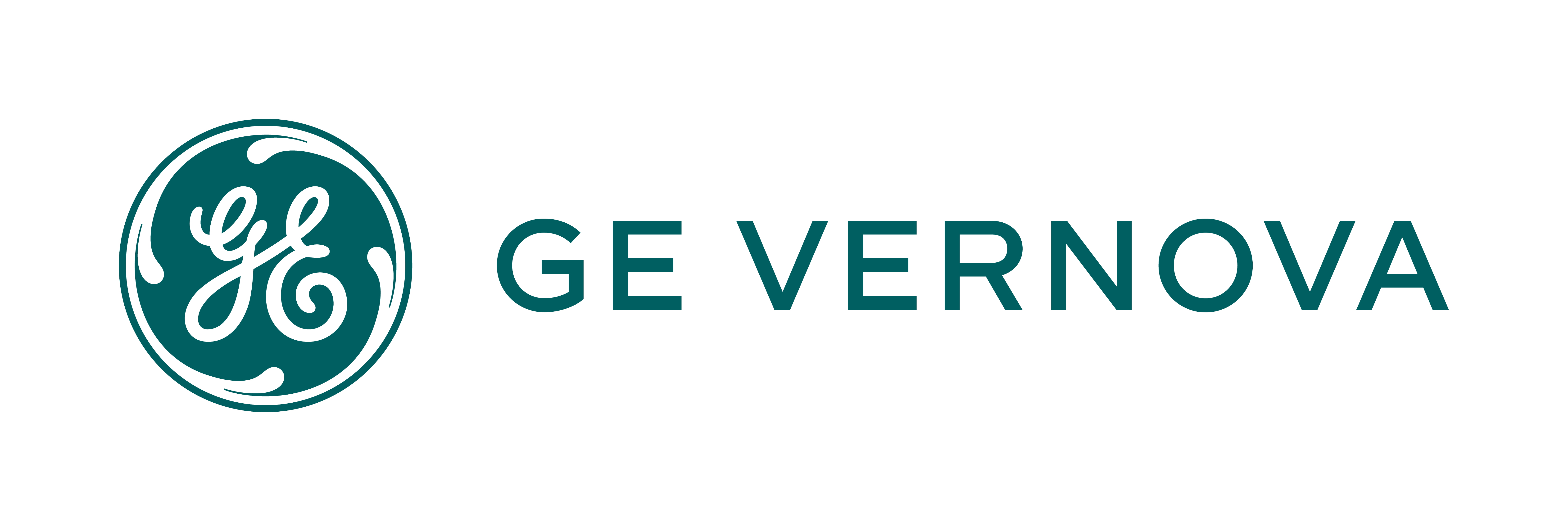 The logo for GE Vernova, featuring the stylized 'GE' initials inside a circular emblem next to the text 'GE Vernova'.