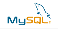 The MySQL logo featuring a stylized dolphin above the text 'MySQL' in blue and orange.