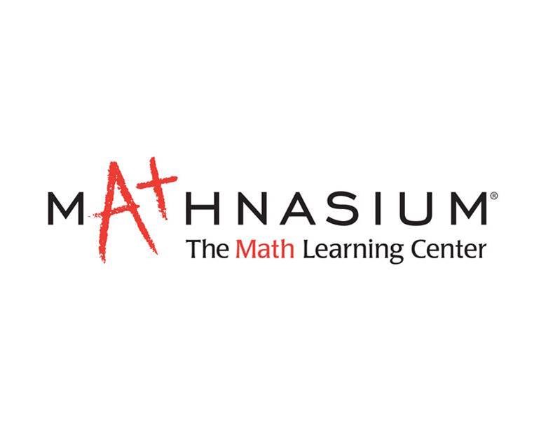 Logo for Mathnasium, The Math Learning Center, featuring the word 'Mathnasium' with a stylized red 'A+' and the tagline 'The Math Learning Center'.