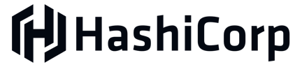 HashiCorp logo with black text on a transparent background