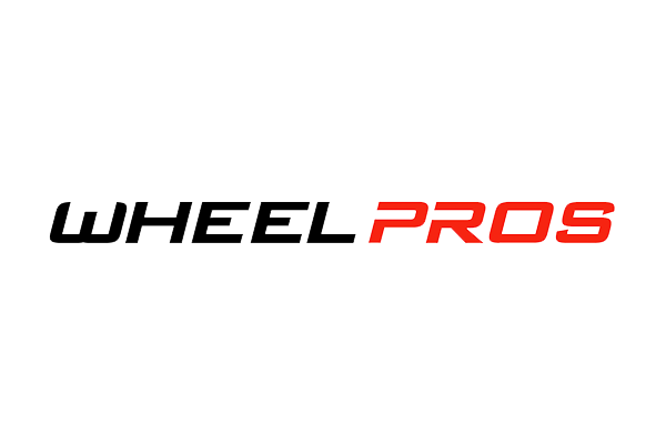 The Wheel Pros logo featuring the words 'Wheel' in black and 'Pros' in red bold, modern font on a white background.