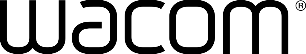 Wacom logo in black, SVG format on a transparent background