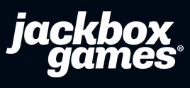 "Jackbox Games logo in bold white text on a dark background."