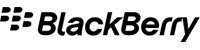 BlackBerry logo in black text with icon