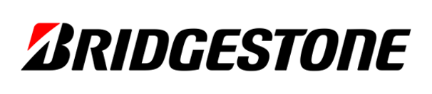 The Bridgestone company logo featuring the stylized 'B' icon in red and black text on a transparent background.