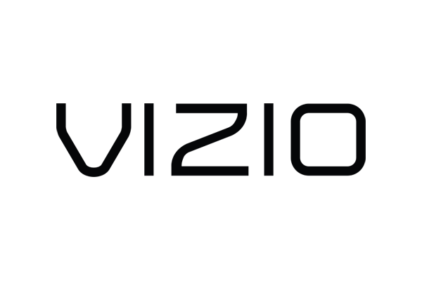 Vizio logo in black text on a white background.