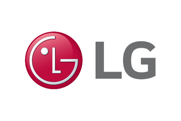 LG logo with a red circle emblem and grey 'LG' text on a white background.