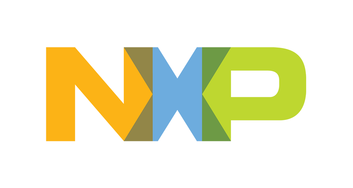 A graphic featuring three colored arrow shapes—orange, green, and yellow—on a black background, separated by a central blue rectangle. The design is abstract and geometric.