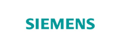 The Siemens company logo displayed in teal text on a white background.