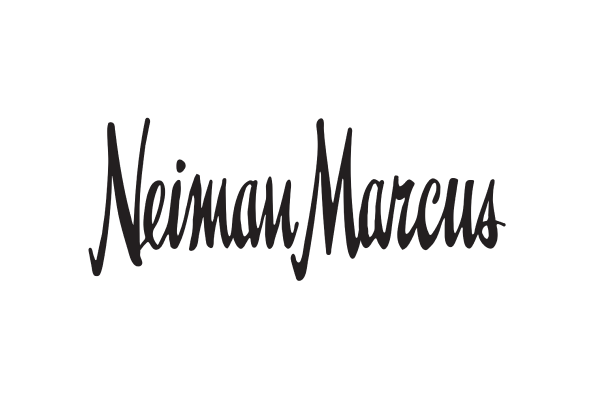 "Neiman Marcus logo in black script font."