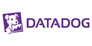 Datadog logo in purple on a transparent background