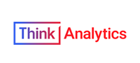 The logo for ThinkAnalytics, featuring the words 'Think' and 'Analytics' in distinctive blue and red text.