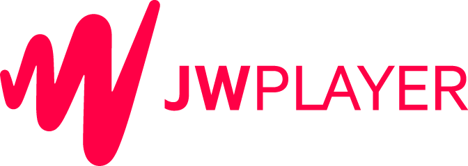 The red JW Player logo with stylized initials 'JW' and the word 'PLAYER' in red text.