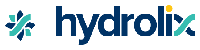 Hydrolix company logo, featuring the word 'hydrolix' with stylized blue and teal design elements.